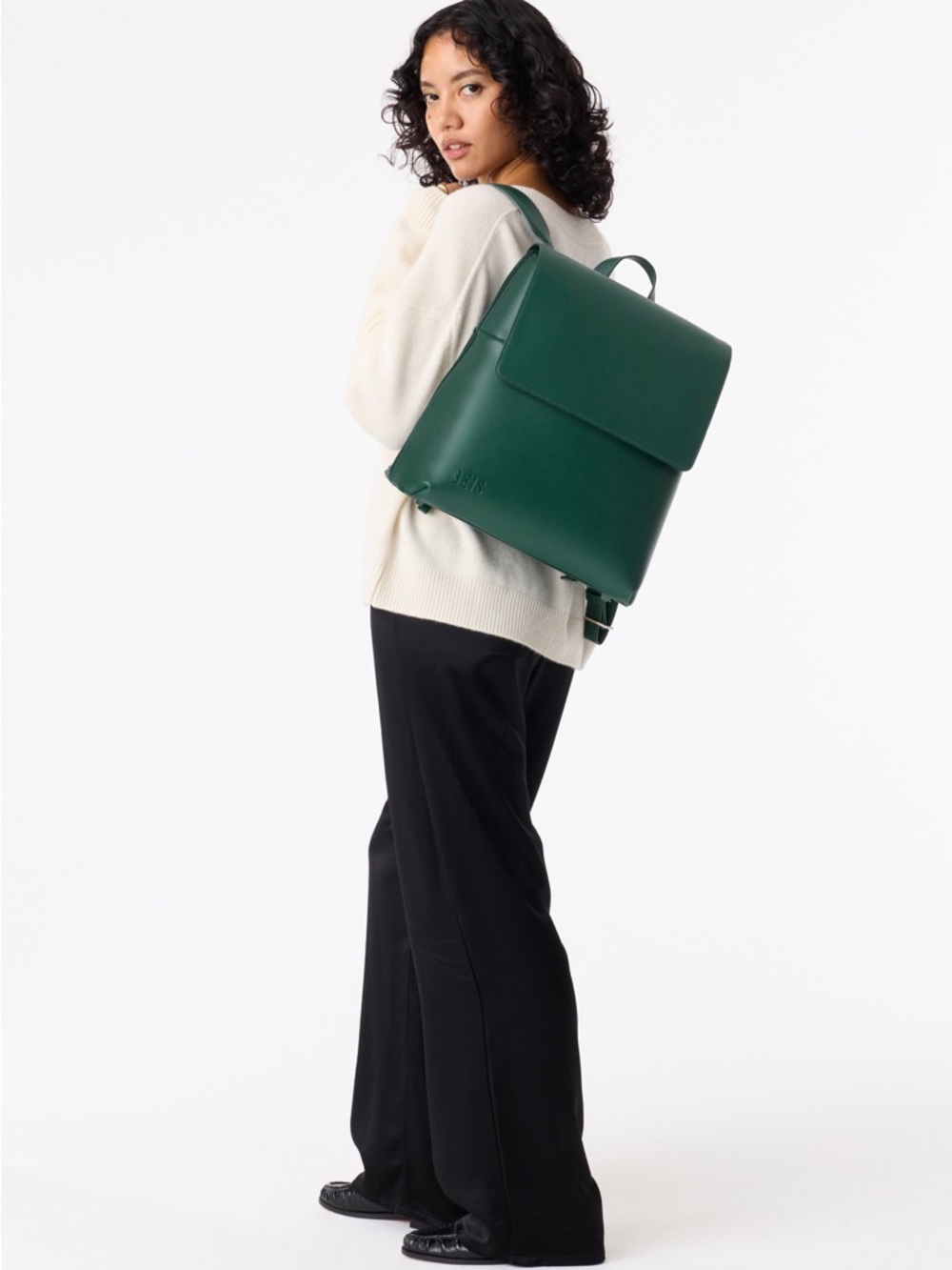 BEIS The Wicked Backpack
in Wicked Green - Picture 12 of 14